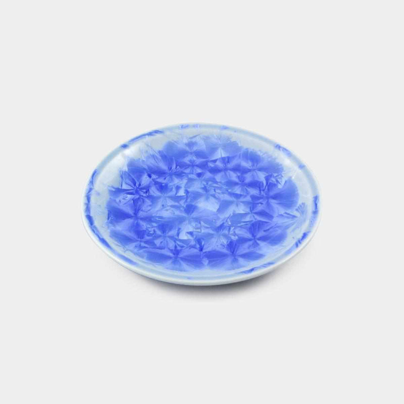 陶葊 花結晶 銘々皿 (5点セット)【京焼-清水焼】