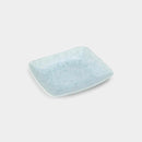 陶葊 花結晶 (白) 長角皿【京焼-清水焼】