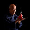 MANEKI NEKO, YUZEN RED, Beckoning Lucky Cat, Edo Art Dolls