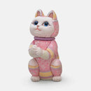 MANEKI NEKO, WISH TO THE STAR (HORIZONTAL FOLDING), Beckoning Lucky Cat, Edo Art Dolls