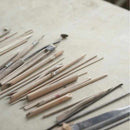 鬼瓦家守 (新東) 室内に飾る三面鬼瓦：萩原尚【三州鬼瓦】