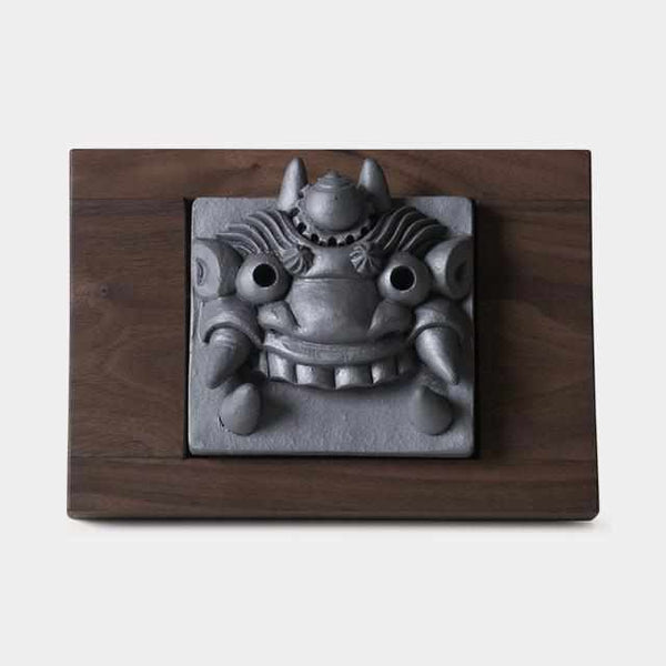 JEWEL ONIGAWARA TO DECORATE THE ROOM: AKIHIKO HATTORI, Gargoyle Statue, Sanshu Onigawara Crafts