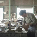 鬼瓦家守 (新東) 室内に飾る宝珠鬼瓦：服部秋彦【三州鬼瓦】