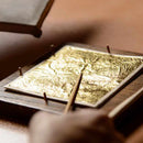 MAKIE BALLPOINT PEN FAN SURFACE (Gold), Kanazawa Gold Leaf