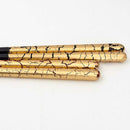 Both chopsticks are 9.06 in.(23cm) long.