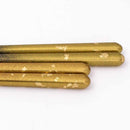 Both chopsticks are 9.06 in.(23cm) long.