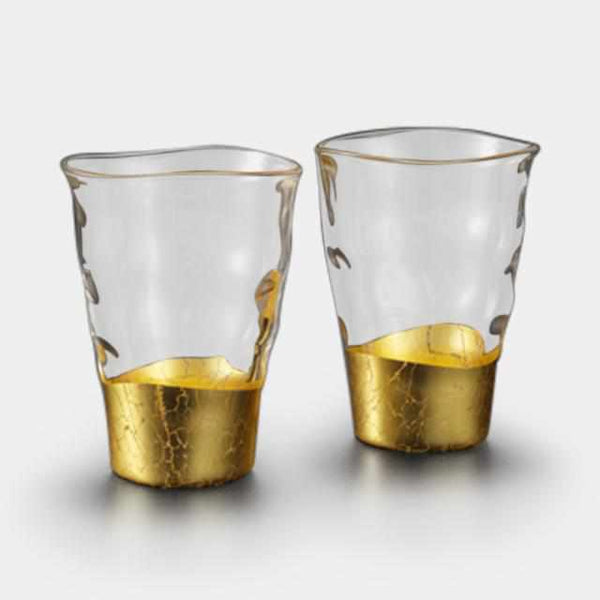 PENETRATION BITE GLASS (2 PIECES), Kanazawa Gold Leaf