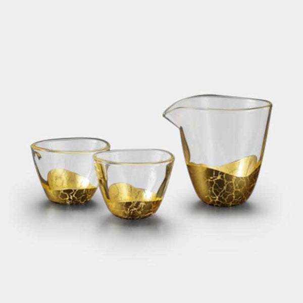 PENETRATION SAKE SET, Sake bottle, Kanazawa Gold Leaf