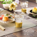 箔一 貫入 タンブラーグラス (2個)【金沢箔】