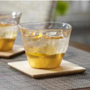 PENETRATION COLD TEA GLASS & COASTER (2 PIECES), Kanazawa Gold Leaf