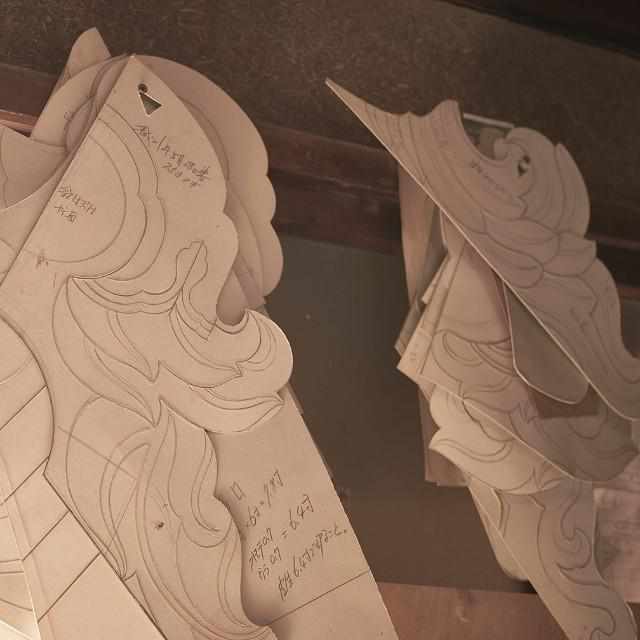 ONIGAWARA TO DECORATE THE ROOM: ATSUSHI YAMASHITA, Gargoyle Statue, Sanshu Onigawara Crafts