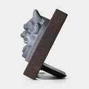 鬼瓦家守 (新東) 室内に飾る笑鬼瓦：山下敦【三州鬼瓦】