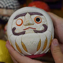 EDO DARUMA (LARGE) GREAT SEER WHITE, Edo Art Dolls