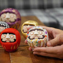 EDO DARUMA (LARGE) NISHIJIN BLACK, Edo Art Dolls