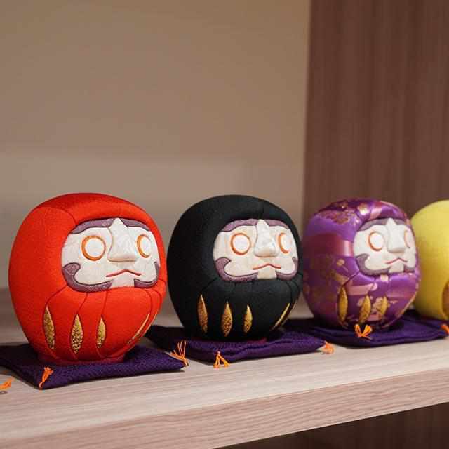 EDO DARUMA (LARGE) YUZEN HANA, Edo Art Dolls