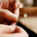 まつ | 有線本七宝【帯留め】