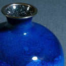 WIRELESS CLOISONNE UNIVERSE 4.5 TAMAGATA SORA (NAVY BLUE) SINGLE-WHEEL INSERTION, Vase, Owari Cloisonne