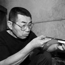 PAPER KNIFE WITH BLACK DYE FINISH, Letter Opener, Sakai Forged Blades