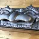 TISSUE CASE (SMILING ONIGAWARA), Tissue Box Cover, Sanshu Onigawara Crafts