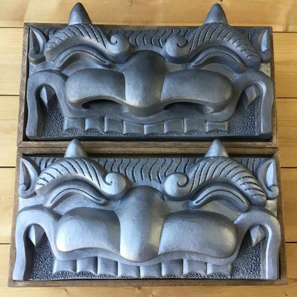 笑顔の鬼瓦 | 三州鬼瓦【ティッシュケース】 ｜ARTISAN