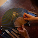 FRAGRANT FAN UTSUSHIKA AWAYUKI X AGARWOOD [HAND FAN]