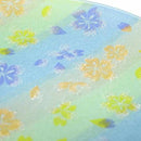 PLATE (CHERRY BLOSSOM) BLUE 5 PIECE SET, Large Plate, Platter, Nishijin Textile