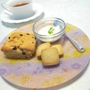 PLATE (CHERRY BLOSSOM) PINK L, Large Plate, Platter, Nishijin Textile