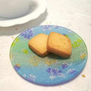  ORI-ZARA (桜) ブルー S｜西陣織【お皿】