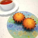  ORI-ZARA (桜) ブルー M｜西陣織【お皿】