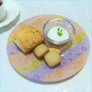 PLATE (CHERRY BLOSSOM) PINK L, Large Plate, Platter, Nishijin Textile