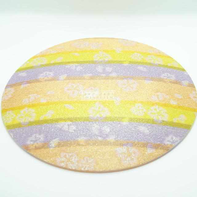 PLATE (CHERRY BLOSSOM) PINK L, Large Plate, Platter, Nishijin Textile