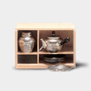 TEA SET IBUSHI THREE SETS, Japanese Tea Cup, Osaka Naniwa Suzuki