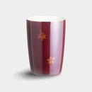 ECHIZEN FINISH SANDALWOOD RUNNING WATER SPRING AUTUMN RED (LARGE), Cup, Osaka Naniwa Suzuki
