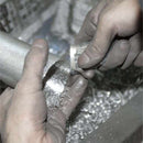 TSUGARU FINISH GUINOMI TANG DYNASTY RED, Sake Cup, Osaka Naniwa Suzuki