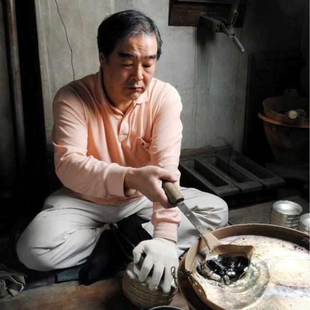 越前仕上げ 白檀 日月 黒 | 大阪浪華錫器【カップ】