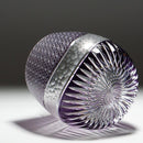 HAKUJA (PURPLE), Glass, rinzen Kiriko