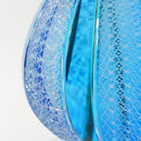 凛然 つぼ型一輪挿し 菊のグラデーション-kiku gradation - (1点物)【切子】