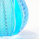 凛然 つぼ型一輪挿し 菊のグラデーション-kiku gradation - (1点物)【切子】