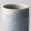 陶葊 花結晶 (銀藤) 湯呑み【京焼-清水焼】