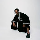 LIFE GOES OFF (BLACK) [GOWN KIMONO]