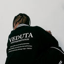 LIFE GOES OFF (BLACK) [GOWN KIMONO]