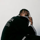 LIFE GOES OFF (BLACK) [GOWN KIMONO]