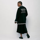 LIFE GOES OFF (BLACK) [GOWN KIMONO]