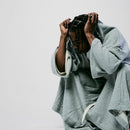 LIFE GOES OFF (GRAY) [GOWN KIMONO]