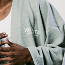 LIFE GOES OFF (GRAY) [GOWN KIMONO]