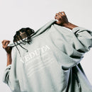 LIFE GOES OFF (GRAY) [GOWN KIMONO]