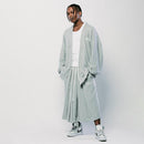LIFE GOES OFF (GRAY) [GOWN KIMONO]