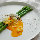 UTSUÀ プレート ラージ マットホワイト【有田焼】