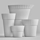CUP 4-PIECE SET MATT WHITE, Arita Ware