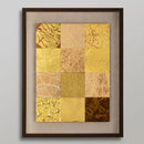 LUXE BROWN (M,L), Wall Décor, Wall Art, Kanazawa Gold Leaf